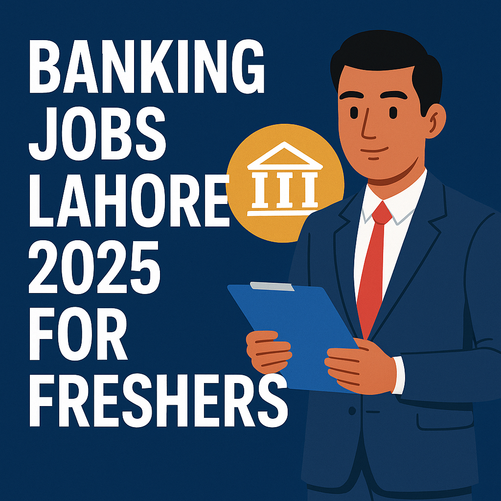 Banking jobs Lahore 2025 for freshers
