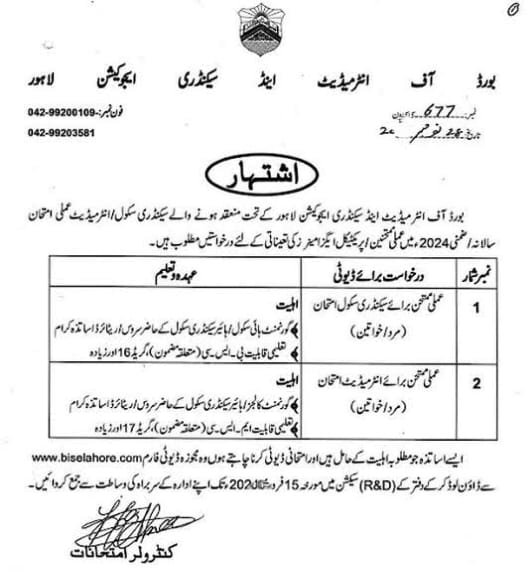 Jobs in Lahore for Female 2025