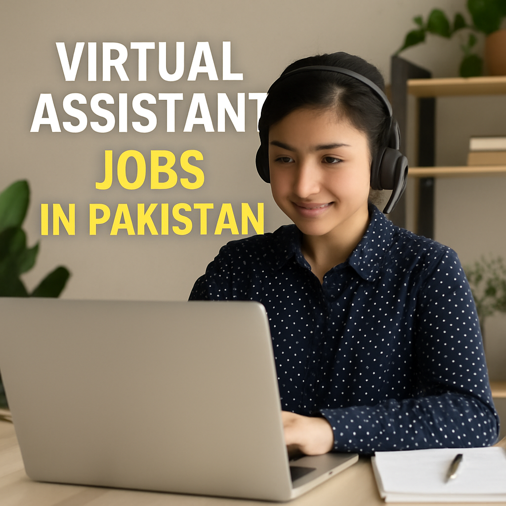 Virtual Assistant jobs in Pakistan