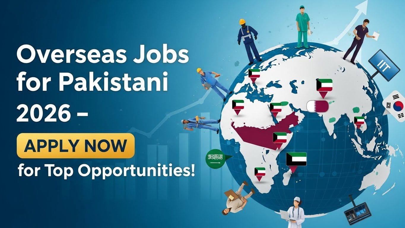 Overseas jobs for Pakistani 2026