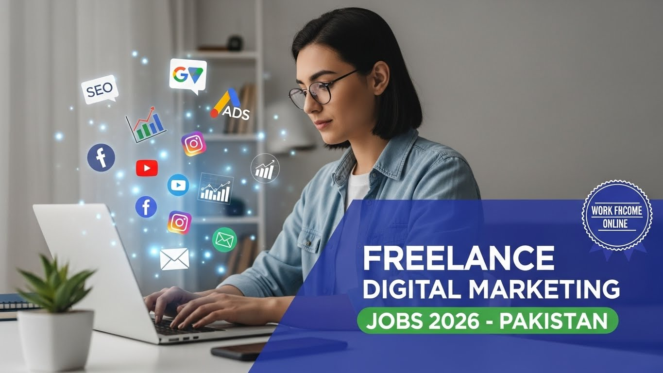 Freelance Digital Marketing jobs 2026 Pakistan